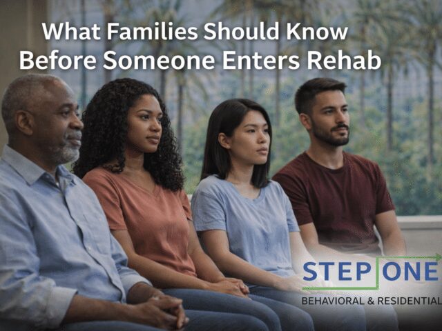 what families should know before someone enters rehab