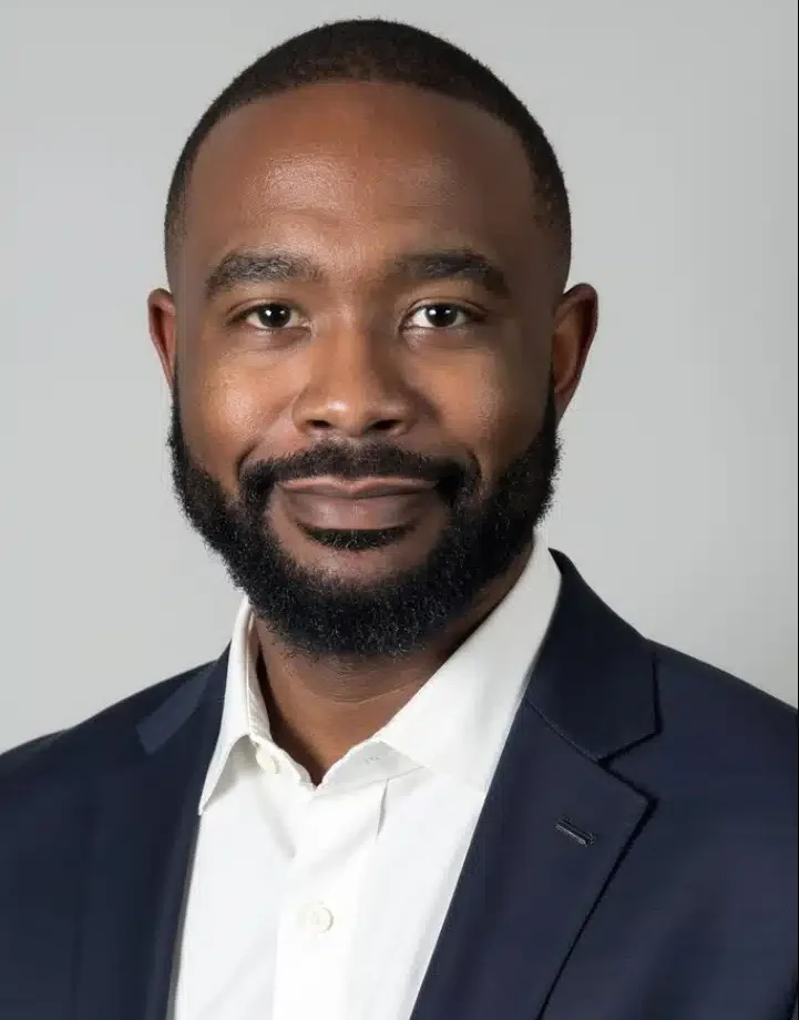 Professional headshot of a man